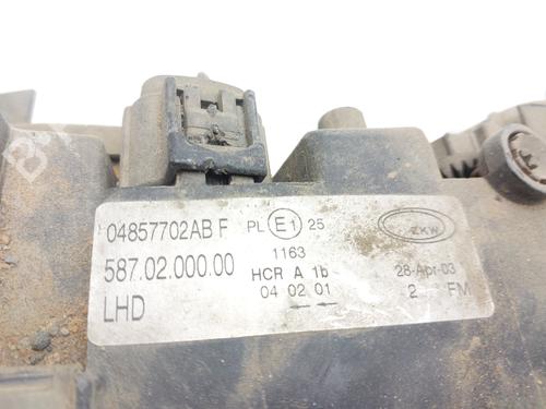 Right headlight CHRYSLER VOYAGER IV (RG, RS) 2.5 CRD | BP15682357C29 