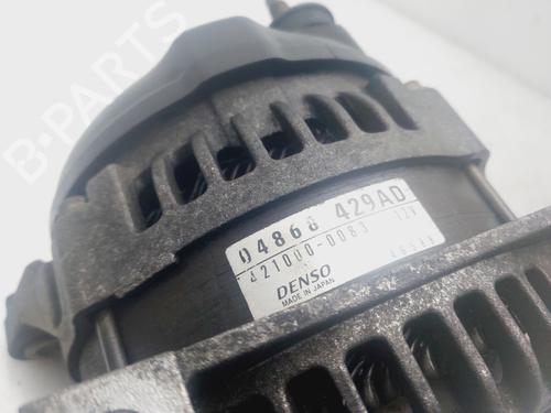 Alternator CHRYSLER VOYAGER IV (RG, RS) 2.5 CRD | BP29834477M7