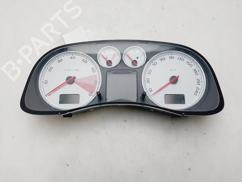 Used Instrument cluster PEUGEOT 307 CC (3B) 1.6 16V (110 hp) 25043394