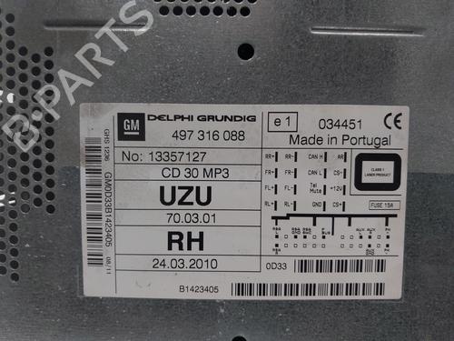 Bilradio OPEL CORSA D (S07)  | BP27090761E6 