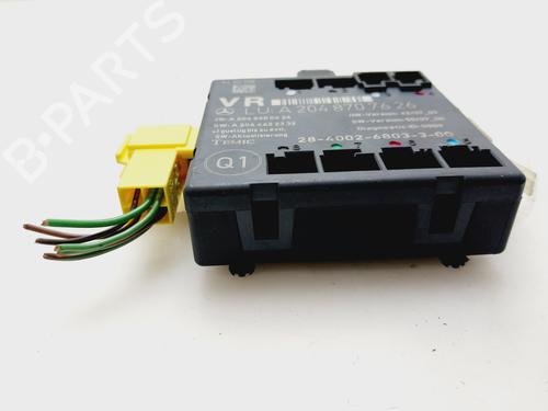 Comfort control module MERCEDES-BENZ C-CLASS (W204)  | BP27198017M56 