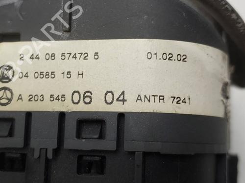 Headlight switch MERCEDES-BENZ C-CLASS (W203) C 220 CDI (203.006) | BP40513683I24 - Image 4