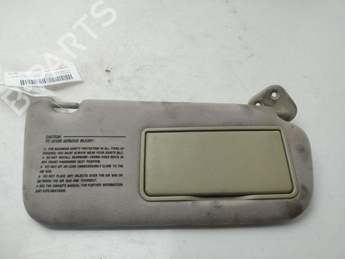 Used Right sun visor HYUNDAI SANTA FÉ I (SM) 2.0 CRDi 4x4 (113 hp) 27626489
