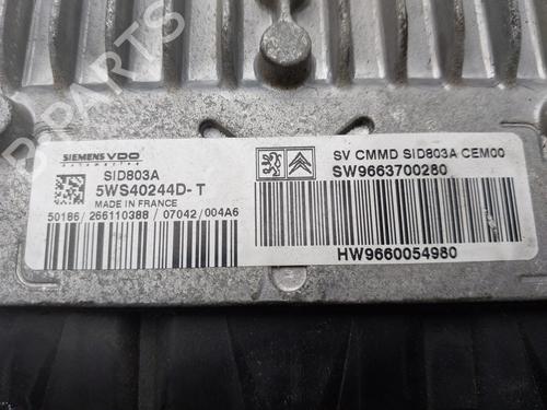 Engine control unit (ECU) CITROËN C4 Picasso I MPV (UD_) 2.0 HDi 138 | BP33954906M57  - Image 5