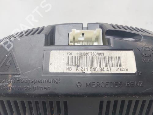 Instrument cluster MERCEDES-BENZ E-CLASS (W211) E 270 CDI (211.016) | BP16715193C47 