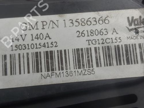 Alternator OPEL ASTRA J Saloon 1.6 CDTi (69) | BP38239914M7 - Image 3