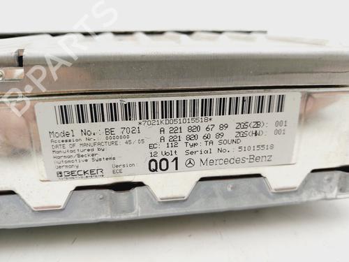 Electronic module MERCEDES-BENZ S-CLASS (W221, V221) S 500 (221.071, 221.171) | BP36788628M83  - Image 9