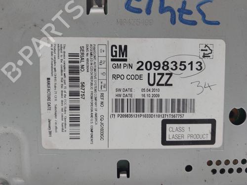 Radio OPEL ASTRA J Sports Tourer (P10)  | BP27090793E6 