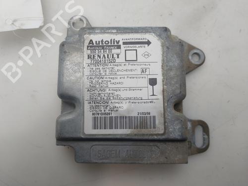 Used ECU airbags ECU airbags RENAULT MEGANE I Classic (LA0/1_) 1.6 e (LA0F, LA0S) (90 hp) 33614801 33614801