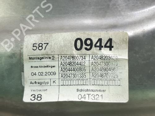 Rear left window mechanism MERCEDES-BENZ C-CLASS (W204) C 220 CDI (204.002) | BP11856890C24 