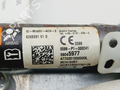 Left curtain airbag OPEL CORSA E (X15) 1.3 CDTI (08, 68) | BP32154508C11