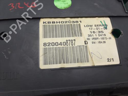Instrument cluster RENAULT MEGANE II (BM0/1_, CM0/1_) 1.5 dCi (BM1E, CM1E) | BP13216069C47 