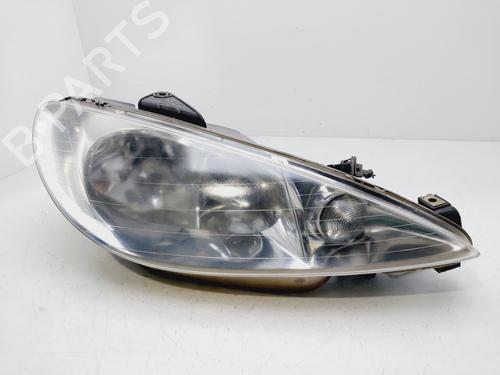 Used Right headlight PEUGEOT 206 Hatchback (2A/C) 1.4 LPG (75 hp) 29464028