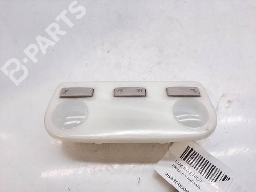 Innerbelysning RENAULT MEGANE III Hatchback (BZ0/1_, B3_) 1.5 dCi (BZ1G, BZ1W, BZ0R) (95 hp) 10498239