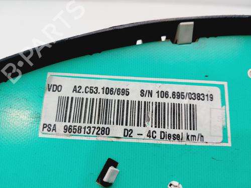 Instrument cluster PEUGEOT 407 SW (6E_, 6D_) 1.6 HDi 110 | BP25863486C47 
