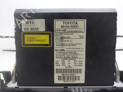 Bilradio TOYOTA AURIS (_E15_)  | BP27090790E6