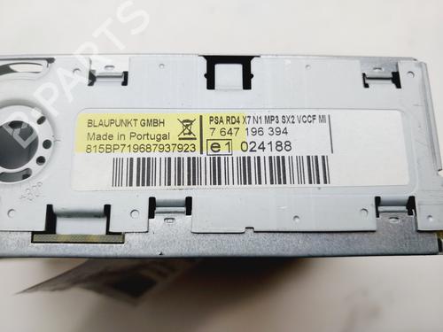 Radio CITROËN C5 III (RD_) | BP30296553E6
