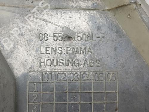 Left front indicator PEUGEOT PARTNER MPV (5_, G_) 1.9 D | BP38202722C32 - Image 4