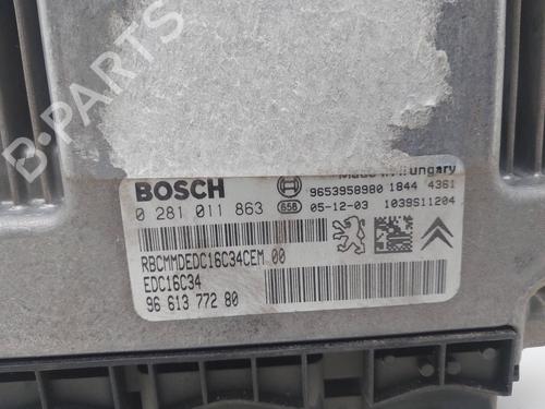 Engine control unit (ECU) CITROËN C4 I (LC_)  | BP17465798M57 