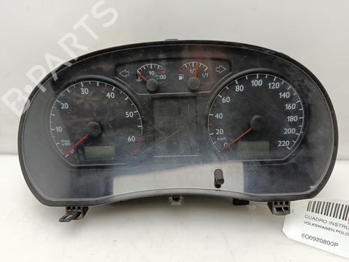 Used Instrument cluster VW POLO IV (9N_, 9A_) 1.2 12V (64 hp) 29185633
