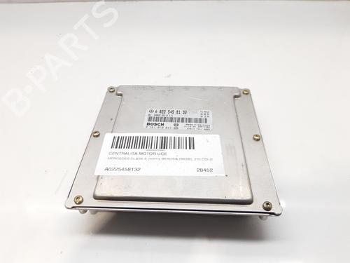Used Engine control unit (ECU) MERCEDES-BENZ E-CLASS (W210) E 270 CDI (210.016) (170 hp) 10984850