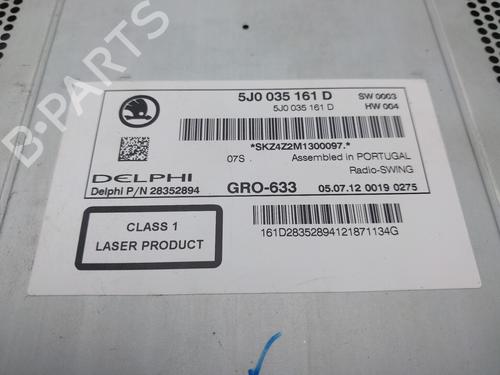 Radio SKODA FABIA II (542)  | BP27261281E6 