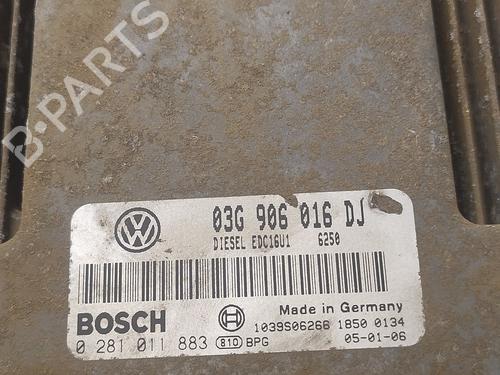 Motorstyringsenhed SKODA OCTAVIA II (1Z3) 1.9 TDI | BP29822521M57
