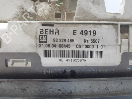 Commande Chauffage OPEL MERIVA A MPV (X03) 1.6 16V (E75) | BP10501081I5 