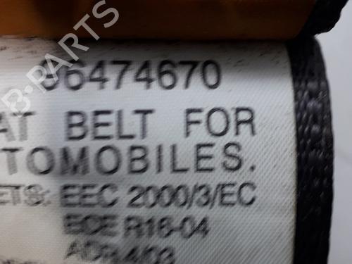 Front right seatbelt CHEVROLET CAPTIVA (C100, C140) 2.0 D | BP8733972I25 