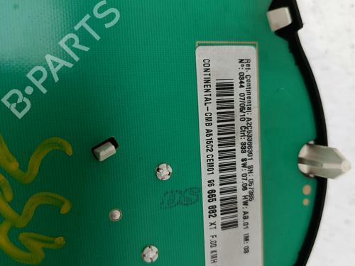 Instrument cluster CITROËN C3 II (SC_)  | BP30857847C47 