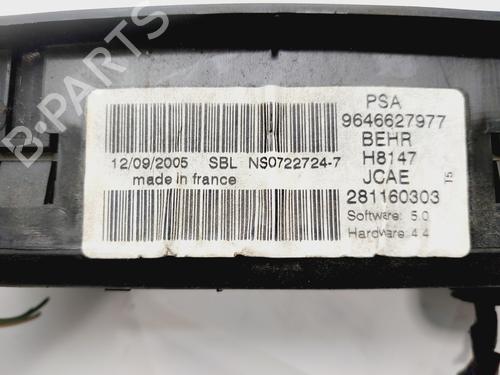 Climate control PEUGEOT 307 Break (3E) 1.6 HDi 110 | BP29581930I5 