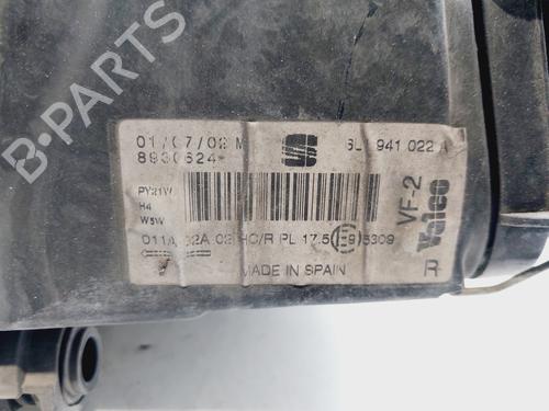 Right headlight SEAT IBIZA III (6L1)  | BP29298401C29 