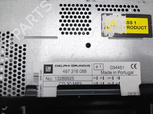 Radio OPEL CORSA D (S07) 1.3 CDTI (L08, L68) | BP11735883E6 