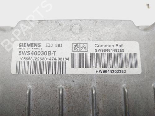 Engine control unit (ECU) PEUGEOT 307 (3A/C) 2.0 HDi 90 | BP30144893M57