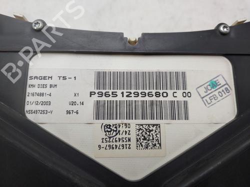 Instrument cluster PEUGEOT 307 Break (3E) 2.0 HDI 90 | BP16705868C47 