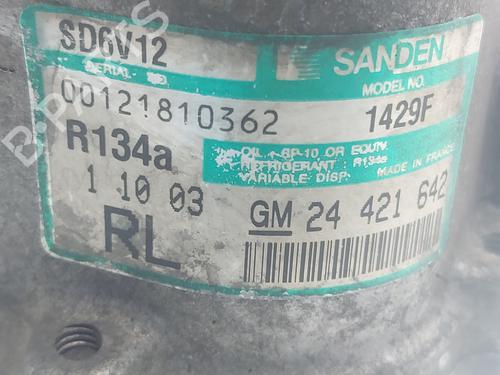 AC compressor OPEL MERIVA A MPV (X03) 1.7 DTI (E75) | BP36557620M34 - Image 4