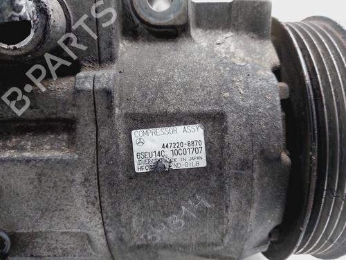 AC compressor MERCEDES-BENZ A-CLASS (W168) A 170 CDI (168.008) | BP19148657M34 
