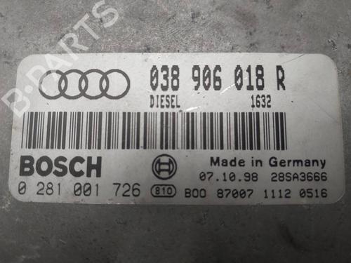 Engine control unit (ECU) AUDI A4 B5 (8D2) 1.9 TDI | BP39647496M57 - Image 3