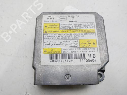 Used ECU airbags CHEVROLET AVEO / KALOS Saloon (T250, T255) [2005-2025]  27160080