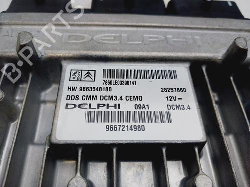 Engine control unit (ECU) CITROËN C5 III (RD_) 2.0 HDi 140 (RDRHF8, RDRHFA, RDRHA8, RDRHAJ) | BP29464002M57 