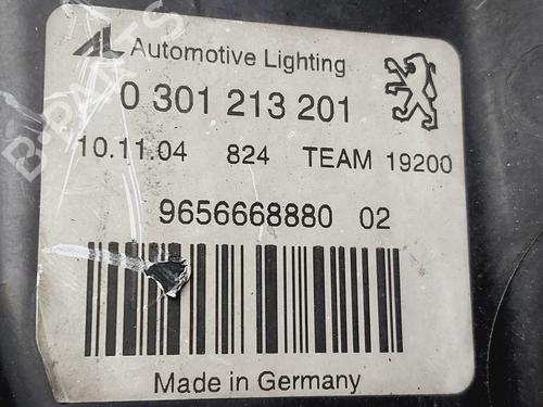 Left headlight PEUGEOT 407 (6D_) | BP30680908C28