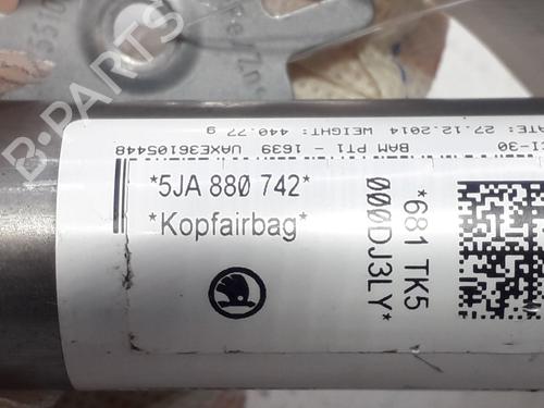 Right curtain airbag SEAT TOLEDO IV (KG3)  | BP9071333C12 