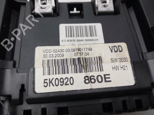 Instrument cluster VW GOLF VI (5K1) | BP33628186C47 - Image 5