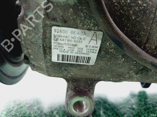AC compressor NISSAN QASHQAI II (J11, J11_) 1.5 dCi | BP29825200M34 