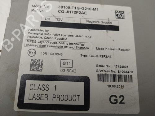 Radio HONDA CR-V IV (RM_) 2.2 i-DTEC AWD (RE6) | BP32507531E6