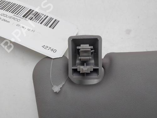 Left sun visor OPEL CORSA D (S07) | BP38624004I1 - Image 3