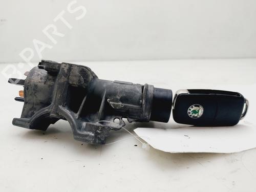 Used Ignition barrel SKODA FABIA II (542) 1.4 TDI (70 hp) 22775613