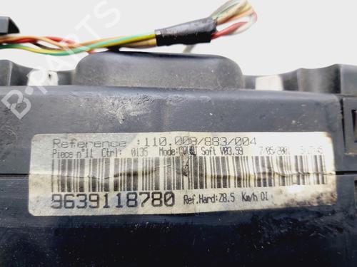Instrument cluster PEUGEOT 607 (9D, 9U) 2.2 HDi | BP29499336C47 
