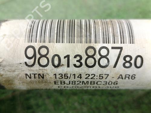 Right front driveshaft CITROËN C3 II (SC_)  | BP29010037M39 