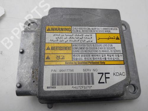 Used ECU airbags ECU airbags CHEVROLET REZZO MPV (U100) 1.6 (107 hp) 33163060 33163060